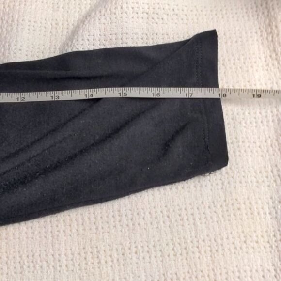 LAST CHANCE Casual Express Layered Ruffled Pleated Black Long Slv Sz L Top Tunic - Picture 5 of 6